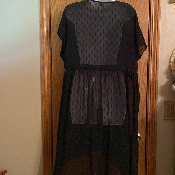 Cato women’s plus size 18/20W black long jacket - Picture 5 of 6